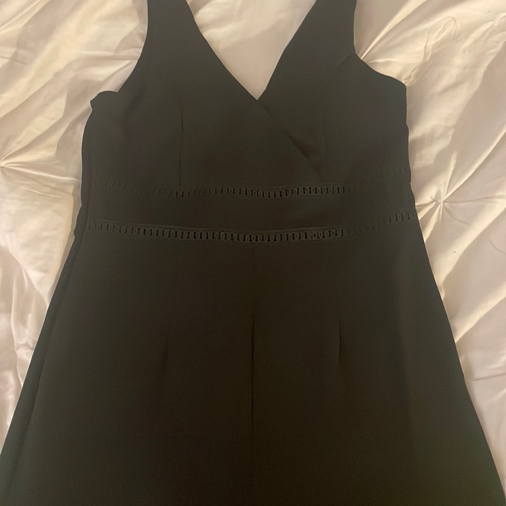 Sleeveless long black jumpsuit from Francesca’s new with the tags still on